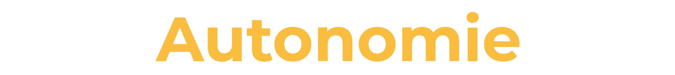 Autonomie